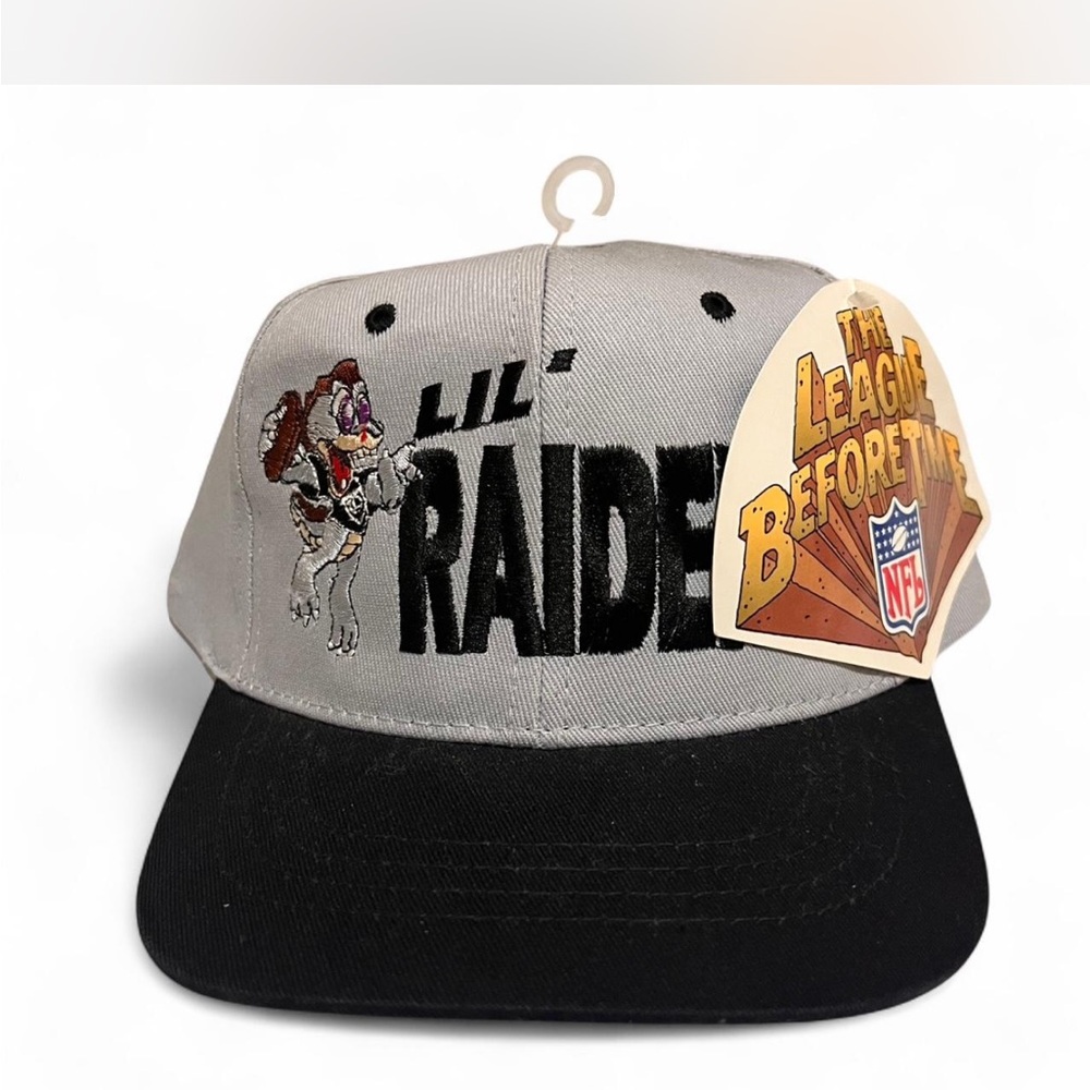 Vintage rare NFL Lil Raiders Kids Hat - Los Angeles Oakland Las Vegas - OS